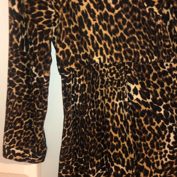 ZARA cheetah flowy dress with pockets - Picture 5 of 7